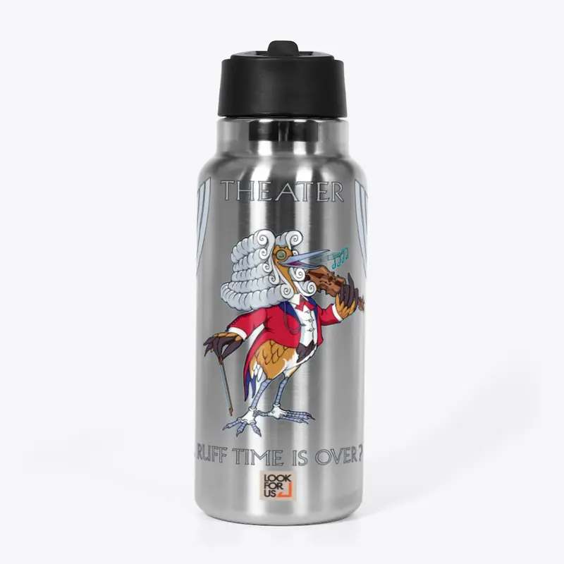 32oz Stainless Water Bottle-Ruff