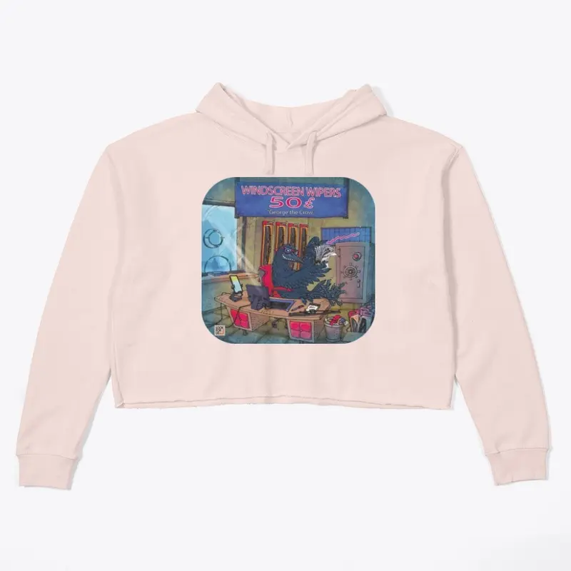 Crop Hoodie-George