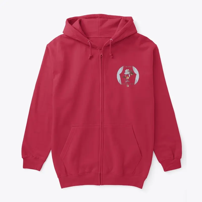 Unisex Zip Hoodie-Ruff